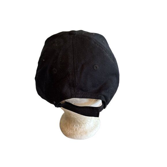 NATA Black Baseball Cap With Embroidered Airplane Design Adjustable Fit Port & C - Picture 5 of 7